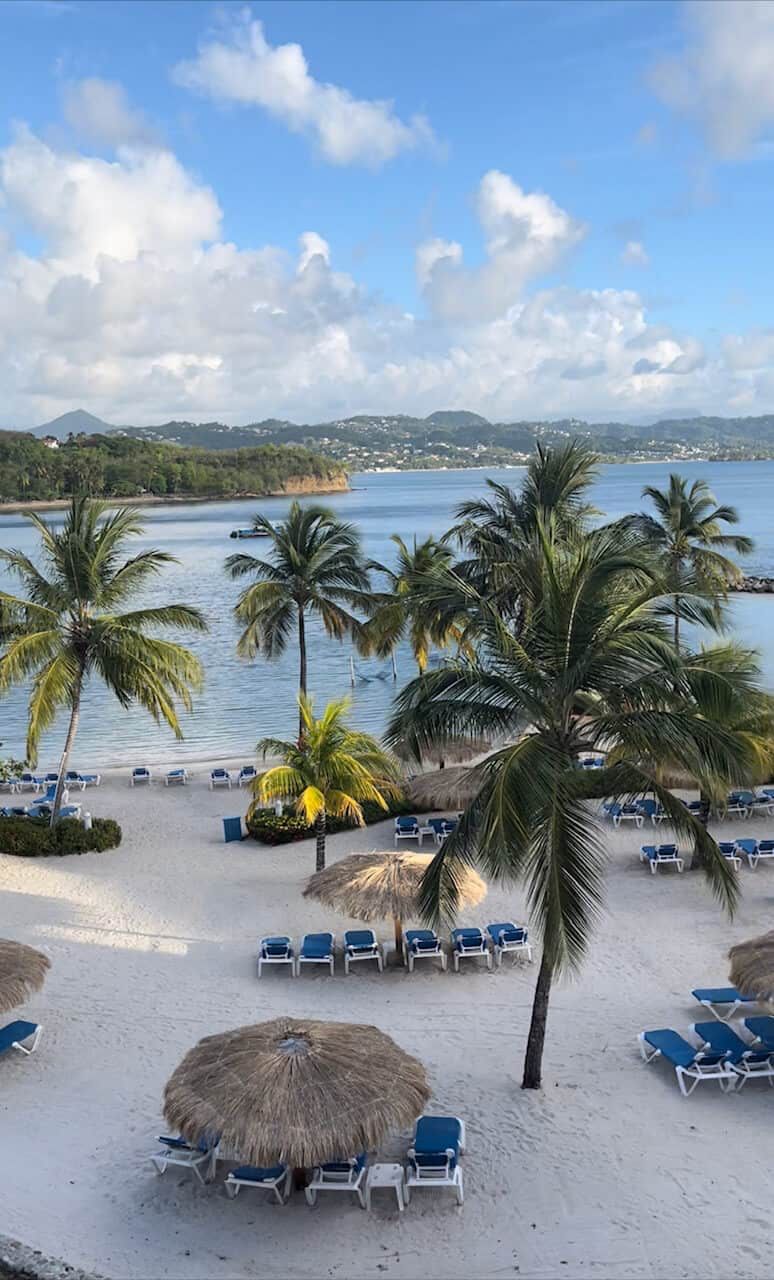 Aerial view of Mozza Beach Resort
